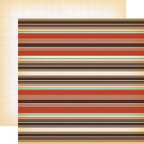 Cowboys: Cowboy Stripes 12x12 DS Paper