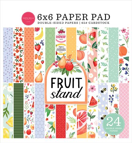 Fruit Stand 6x6 Paper Pad