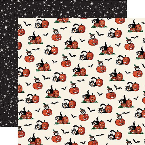 Halloween Fun: Bats Cats And Pumpkins DS Paper