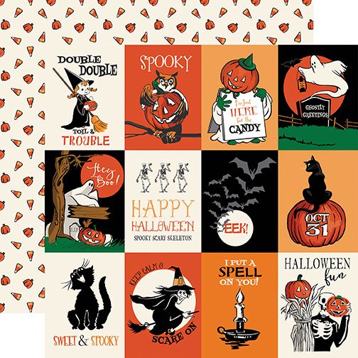 Halloween Fun: 3x4 Journaling Cards