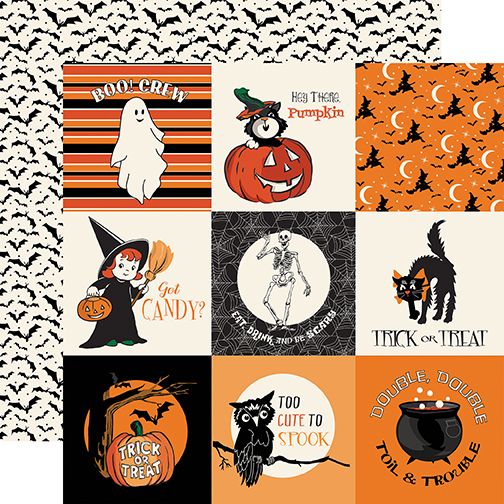 Halloween Fun: 4x4 Journaling Cards