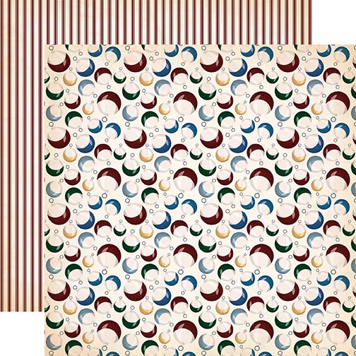 Gone Fishing: Big Catch Bobbers 12x12 Patterned Paper