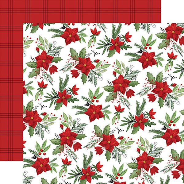 Home For Christmas: Fa La La Floral DS Paper