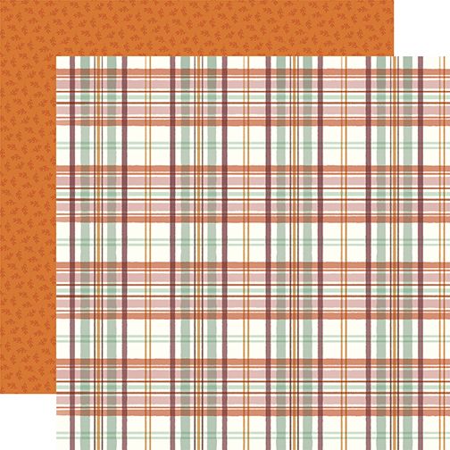 Harvest: Autumn Time Plaid DS Paper