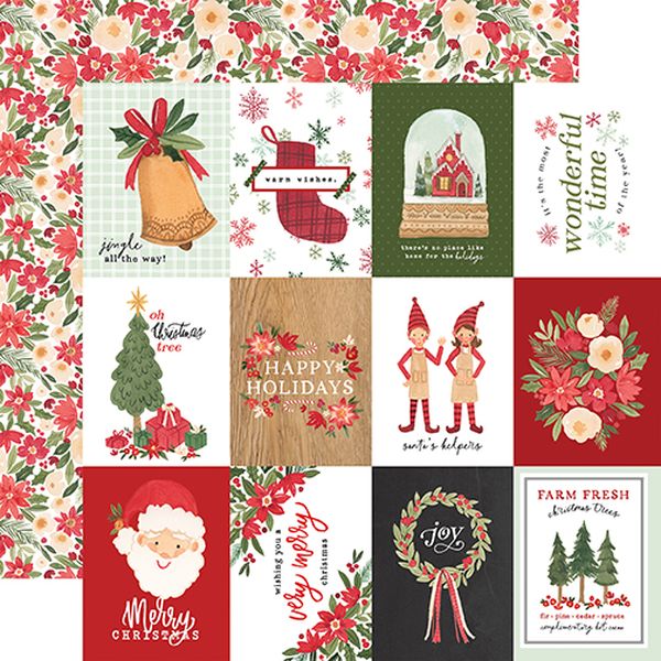 Carta Bella Paper - Letters To Santa Collection - 6 x 6 Paper Pad