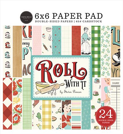 Roll With It 6x6 Paper Pad