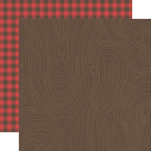 Into The Wild: Campfire Wood 12x12 Patterned Paper