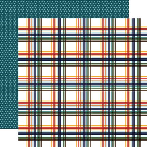 Into The Wild: Adventurous Plaid  12x12 Patterned Paper