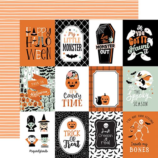 Spooktacular Halloween: 3x4 Journaling Cards