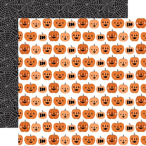 Spooktacular Halloween: Boo Pumpkins DS Paper