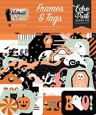 Spooktacular Halloween Frames & Tags