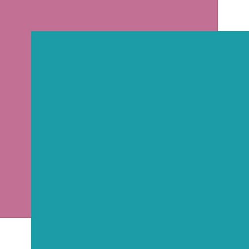 Sunny Days Ahead: Teal / Purple 12x12 Coordinating Solid