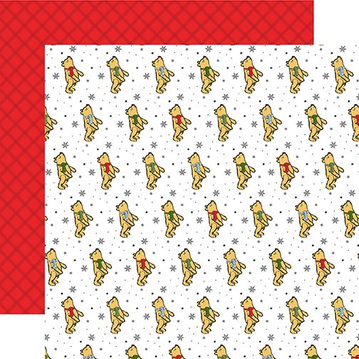 Winnie the Pooh Christmas: Bundled Up Winnie DS Paper