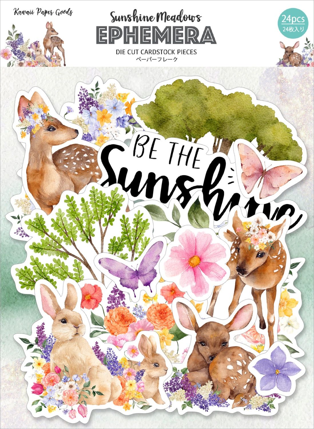 Sunshine Meadows Ephemera Cardstock Die-Cuts