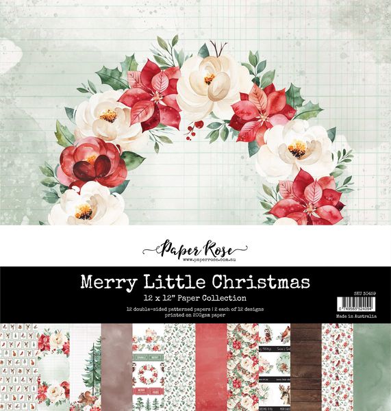 Merry Little Christmas 12x12 Paper Collection 30459