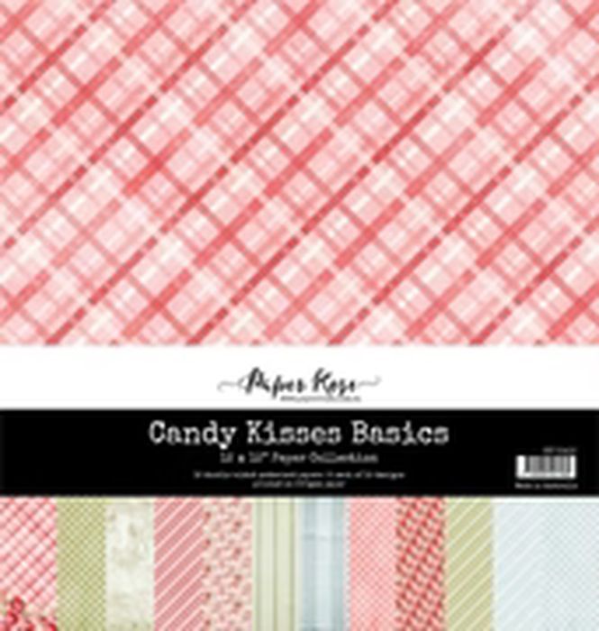 Candy Kisses Basics 12x12 Paper Collection 31413