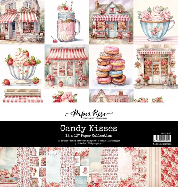 Candy Kisses 12x12 Paper Collection 31440