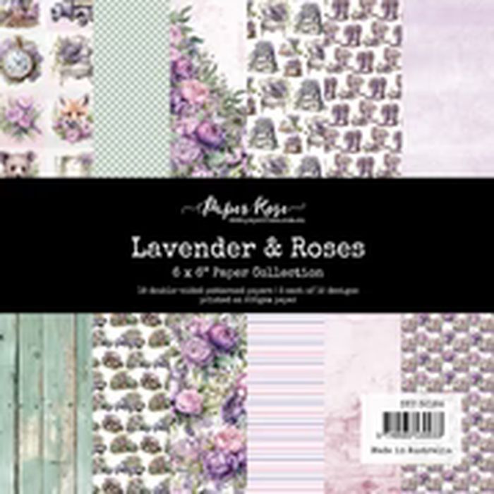 Lavender & Roses 6x6 Paper Collection 32184