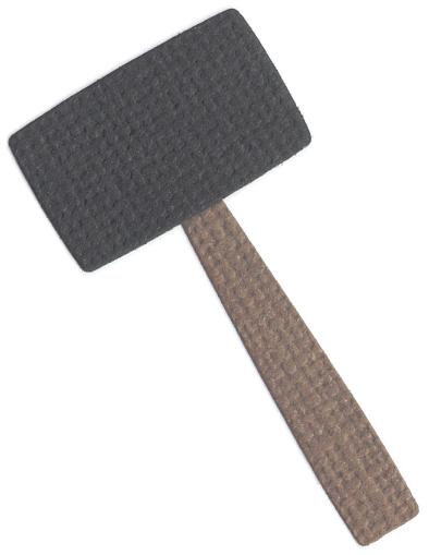 Retired QuicKutz Die - Mallet