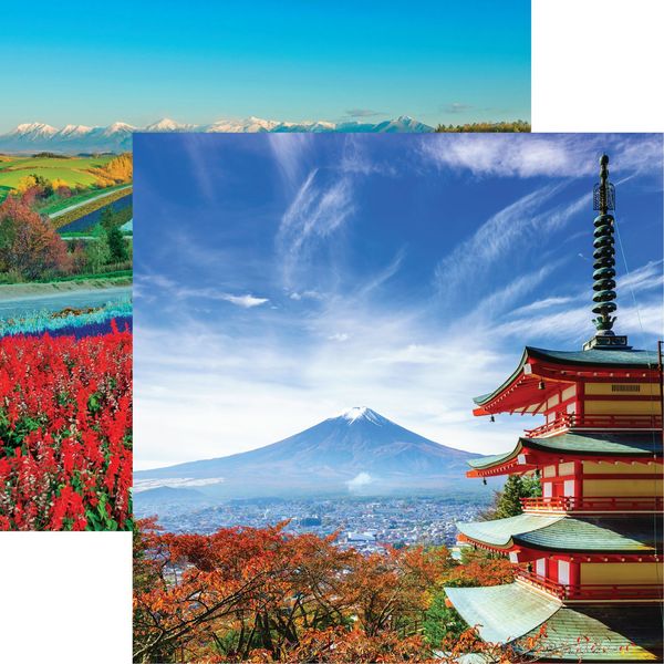 Japan: Mt. Fuji with Chureito Pagoda DS Paper