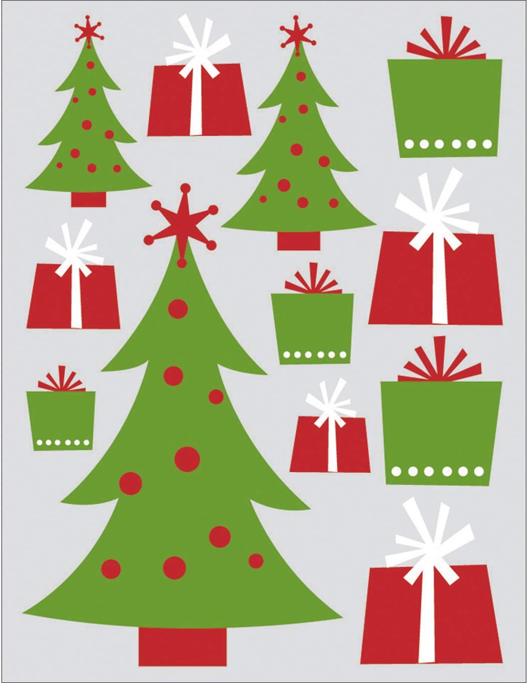 Santa's Workshop Icons Diecut Stickers