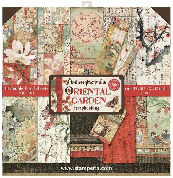 Oriental Garden 12x12 Paper Pack