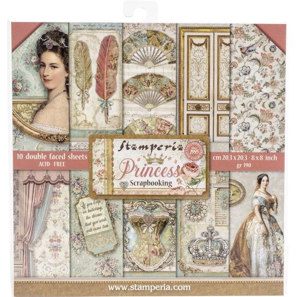 Princess 8x8 Paper Pack (10 sheets)